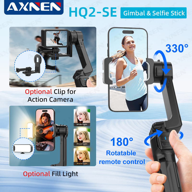 AXNEN HQ2-SE Mobile Phone Stab - Drone Gimbal For Gopro 评论和价格