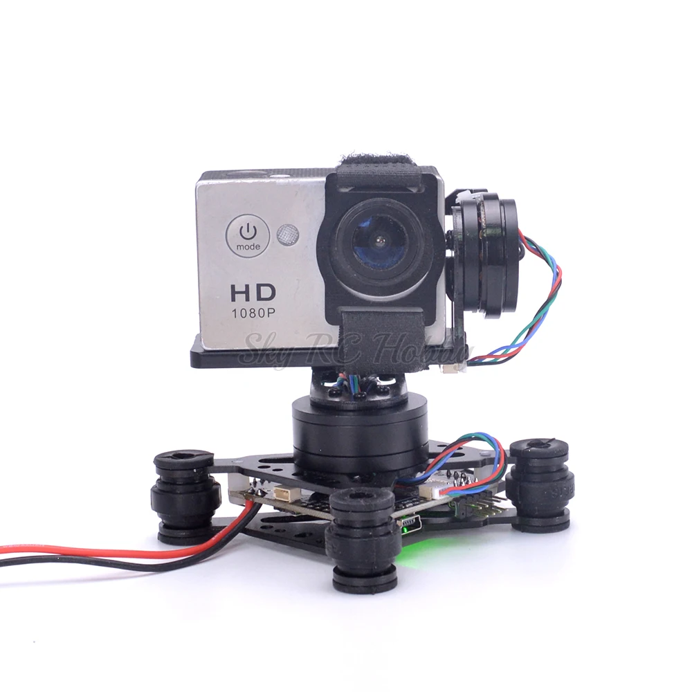 Lightweight 2-Axis / 3-Axis Br - Drone Gimbal For Gopro 评论和价格