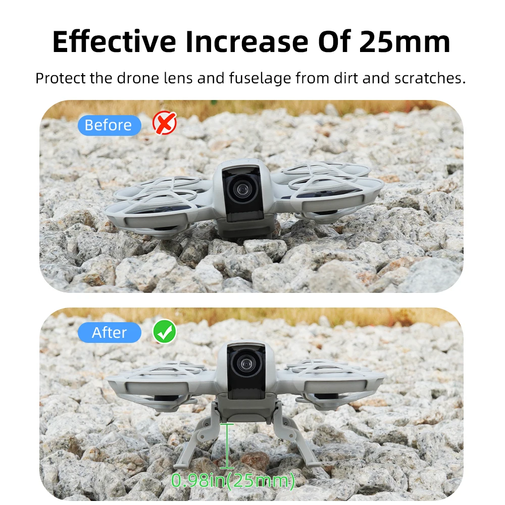 Foldable Landing Gear for DJI  - Drone Gimbal Mount 评论和价格
