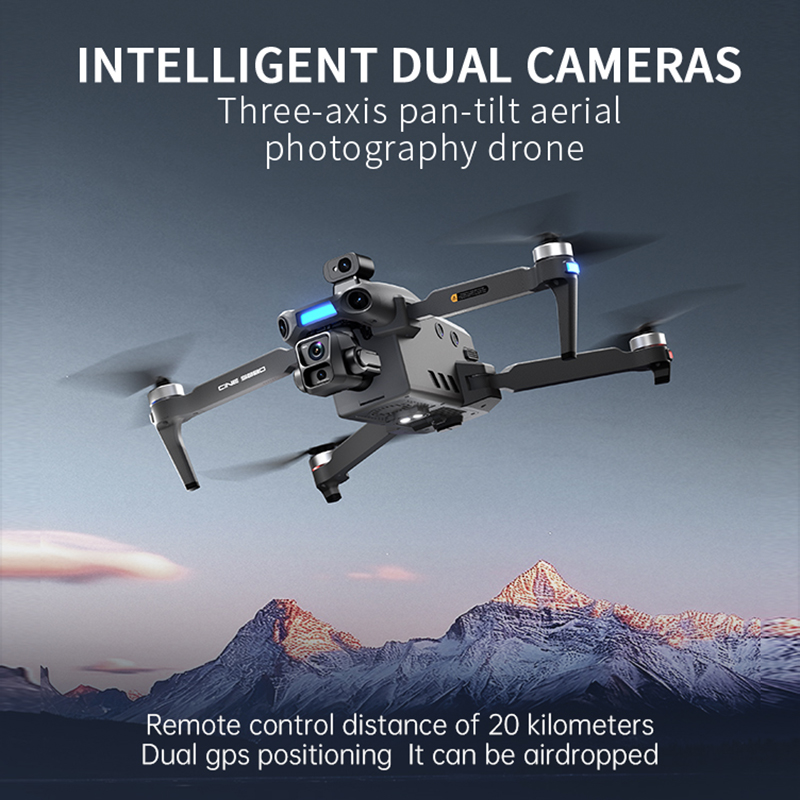 2026 New 8K Dual Camera Drone  - Drone Gimbal 3 Axis 评论和价格