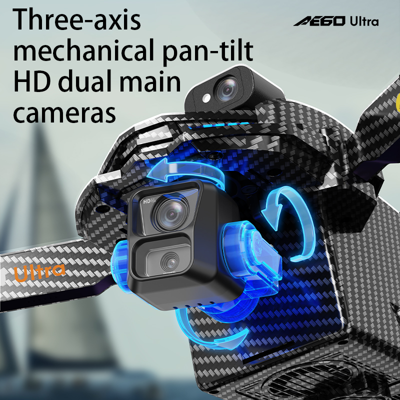 AE60 GPS Drone Professional 8K - Drone Gimbal 3 Axis 评论和价格