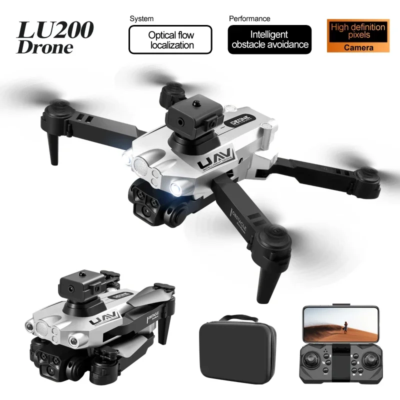 LU200 8K GPS Drone Triple Came - Drone Gimbal Mount 评论和价格